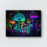 Trippy Psychedelic Mushroom 25 Wall Art