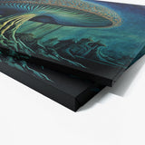 Trippy Psychedelic Mushroom 26 Wall Art