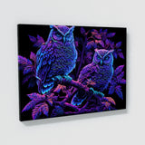 Trippy Psychedelic Owls 96 Wall Art