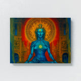 Trippy Psychedelic Seven Chakra 3 Wall Art