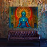 Trippy Psychedelic Seven Chakra 3 Wall Art