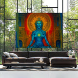 Trippy Psychedelic Seven Chakra 3 Wall Art