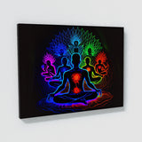 Trippy Psychedelic Seven Chakra 8 Wall Art