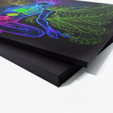 Trippy Psychedelic Seven Chakra 9 Wall Art