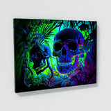 Trippy Psychedelic Skull 22 Wall Art