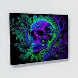 Trippy Psychedelic Skull 23 Wall Art