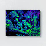 Trippy Psychedelic Stoned Ape 117 Wall Art