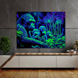 Trippy Psychedelic Stoned Ape 117 Wall Art