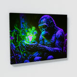 Trippy Psychedelic Stoned Ape 118 Wall Art