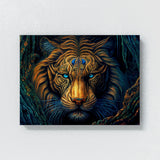 Trippy Psychedelic Tiger 100 Wall Art