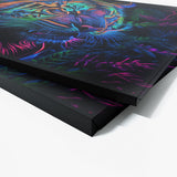 Trippy Psychedelic Tiger 90 Wall Art