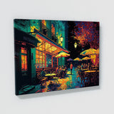 Pop Art Cafe Terrace At Night 60 Wall Art