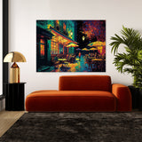 Pop Art Cafe Terrace At Night 60 Wall Art