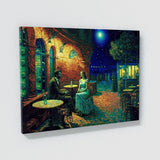 Pop Art Cafe Terrace At Night 63 Wall Art
