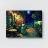 Pop Art Cafe Terrace At Night 63 Wall Art