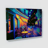 Pop Art Cafe Terrace At Night 64 Wall Art