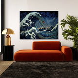 Pop Art Hokusai The Great Wave 12 Wall Art
