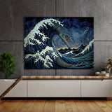 Pop Art Hokusai The Great Wave 12 Wall Art