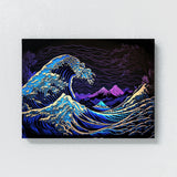 Pop Art Hokusai The Great Wave 15 Wall Art