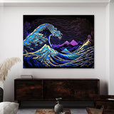 Pop Art Hokusai The Great Wave 15 Wall Art