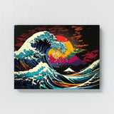 Pop Art Hokusai The Great Wave 7 Wall Art