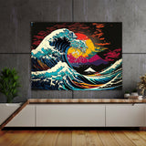 Pop Art Hokusai The Great Wave 7 Wall Art