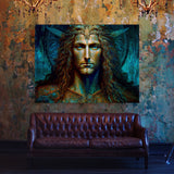 Pop Art Salvator Mundi 90 Wall Art