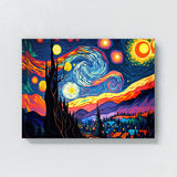 Pop Art The Starry Night 21 Wall Art