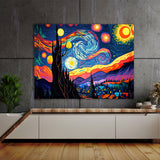 Pop Art The Starry Night 21 Wall Art
