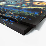 Pop Art The Starry Night 22 Wall Art