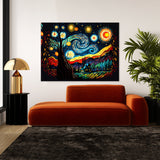 Pop Art The Starry Night 24 Wall Art