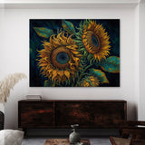 Pop Art Van Gogh Sunflowers 98 Wall Art