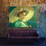 Pop Art Woman With A Parasol 95 Wall Art