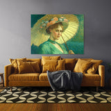 Pop Art Woman With A Parasol 95 Wall Art