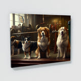 Dogs At The Gym 69 Wall Art