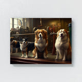 Dogs At The Gym 69 Wall Art