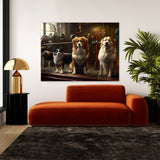 Dogs At The Gym 69 Wall Art