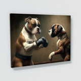 Dogs Boxing 7 Wall Art
