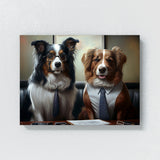 Dogs Business Monkeys 13 Wall Art