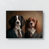 Dogs Business Monkeys 18 Wall Art