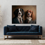 Dogs Business Monkeys 18 Wall Art