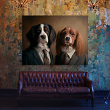 Dogs Business Monkeys 18 Wall Art