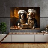 Dogs Cooking 87 Wall Art