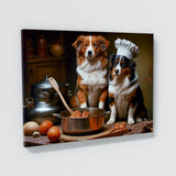 Dogs Cooking 88 Wall Art