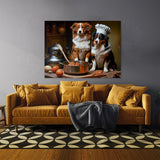 Dogs Cooking 88 Wall Art