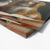 Dogs Librarian Monkeys 37 Wall Art