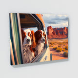 Dogs On A Road Trip 44 Wall Art