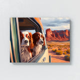 Dogs On A Road Trip 44 Wall Art