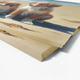Dogs On The Beach 27 Wall Art