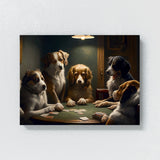 Dogs Playing Cards 93 Wall Art